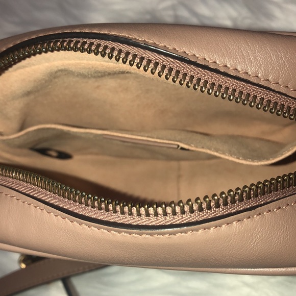 The mini Gucci Marmot chain shoulder bag. Dusty pink. - Picture 16 of 16